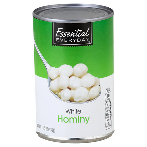 Essential Everyday, White Hominy, 15.5 Oz (Case Of 12)
