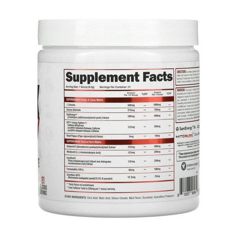Alpha Lion, Apex Burn Versus Other Fat Burners, 132 Grams Alpha Lion
