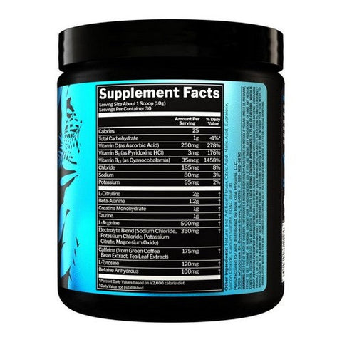 Rule 1, Ferocious Pre Workout Fruit Punch, 315 Grams Rule 1