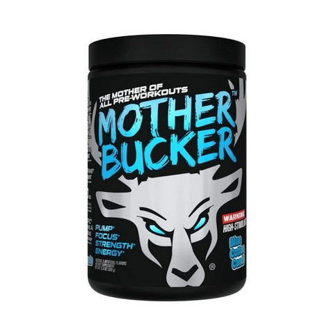Bucked Up, Mother Bucker Blue Cotton Candy, 12.7 Oz Bucked Up