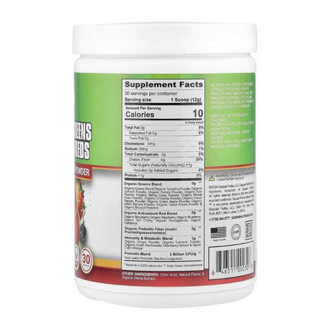 Gaspari Nutrition, Greens And Reds Mango Splash, 360 Grams Gaspari Nutrition