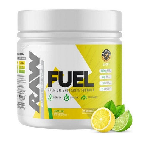 Raw Nutrition, Fuel Endurance Lemon Lime, 1600 Grams