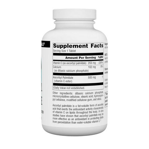 Source Naturals, Ascorbyl Palmitate, 180 Tabs