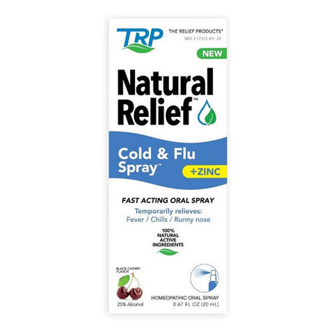 The Relief Products, Cold And Flu Spray, 0.67 Oz The Relief Products