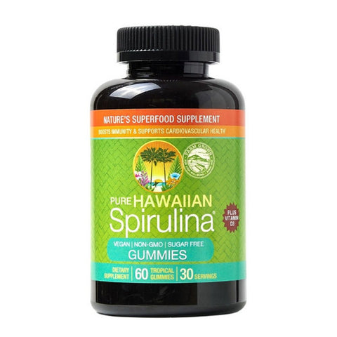 Nutrex Hawaii, Hawaiian Spirulina Gummies, 60 Count