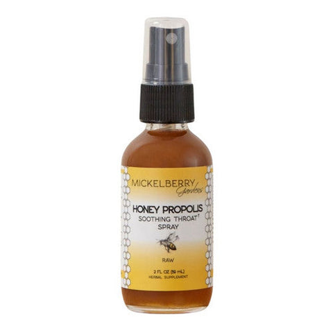 Mickelberry Gardens, Honey Propolis Soothing Throat Spray, 2 Oz Mickelberry Gardens