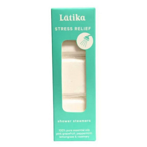 Latika Soap, Shower Steamers Stress Relief, 3 Count Latika Soap
