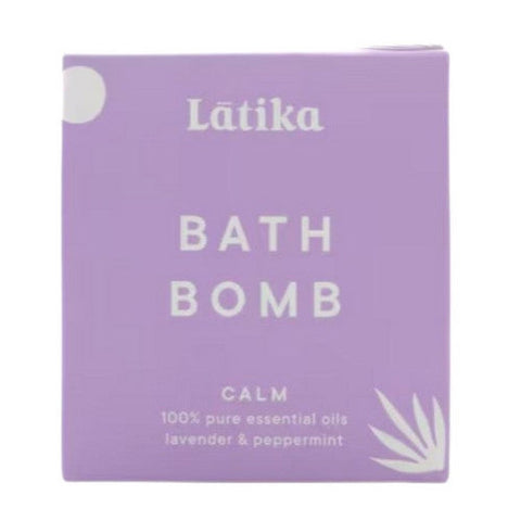 Latika Soap, Aromatherapy Bath Bomb Calm, 1 Count Latika Soap