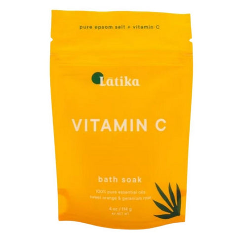 Latika Soap, Bath Soak Vitamin C, 4 Oz
