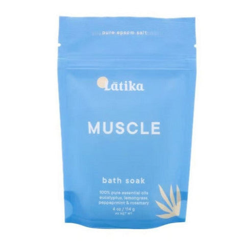 Latika Soap, Bath Soak Muscle, 4 Oz Latika Soap