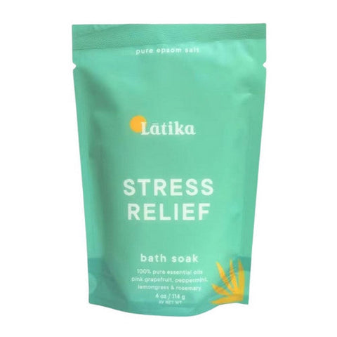 Latika Soap, Bath Soak Stress Relief, 4 Oz Latika Soap