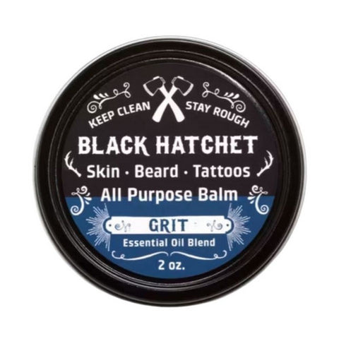 Latika Soap, Black Hatchet All Purpose Balm Grit, 2 Oz