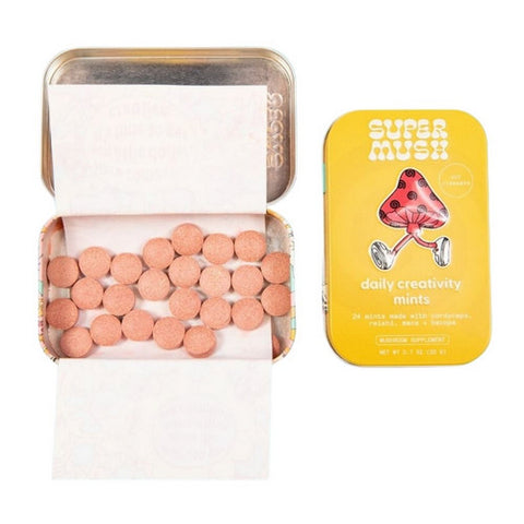 SuperMush, Daily Creativity SuppleMints, 24 Count