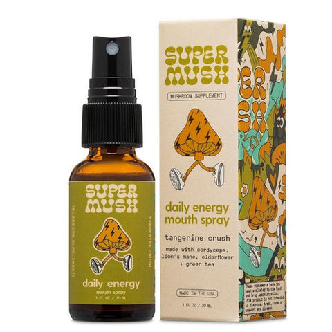 SuperMush, Daily Energy Mouth Spray, 1 Oz