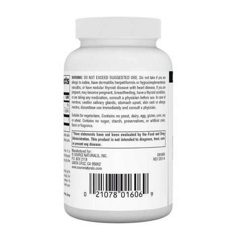 Source Naturals, Potassium Iodide, 120 Tabs