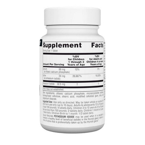 Source Naturals, Potassium Iodide, 32.5 Mg, 60 Tabs Source Naturals
