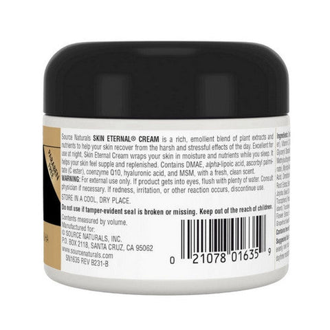 Source Naturals, Skin Eternal Cream, 2 Oz Source Naturals