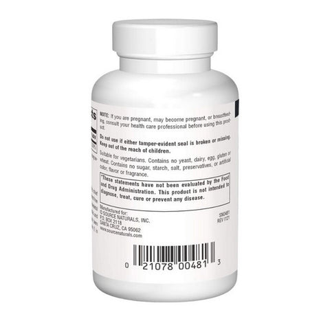 Source Naturals, Vitamin E, 400 IU, Dry 100% Natural 50 Tabs