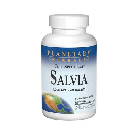 Planetary Herbals, Salvia with MSV 60, 60 Tabs
