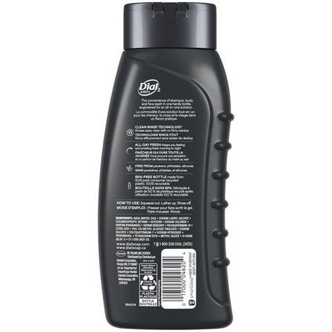 Dial, Dial Hair And Body Wash For Men Ultimate Clean, 18 Oz (Case Of 6)