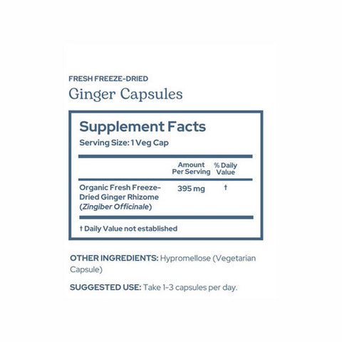 Eclectic Herb, Ginger, 395 Mg, 50 Caps