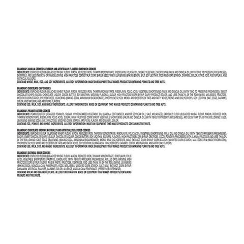 Grandmas, Cookies Variety Pack, 32 Count