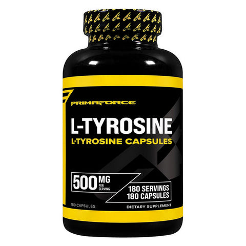 Primaforce, L-Tyrosine, 500 Mg, 180 Caps