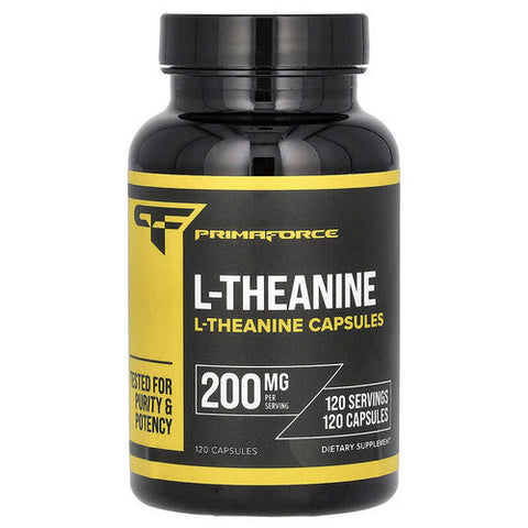 Primaforce, L-Theanine Capsules, 200 Mg, 120 Caps Primaforce