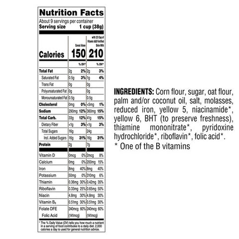 Quaker, Cap'N Crunch Sweetened Corn And Oat Cereal, 12.6 Oz (Case Of 14)