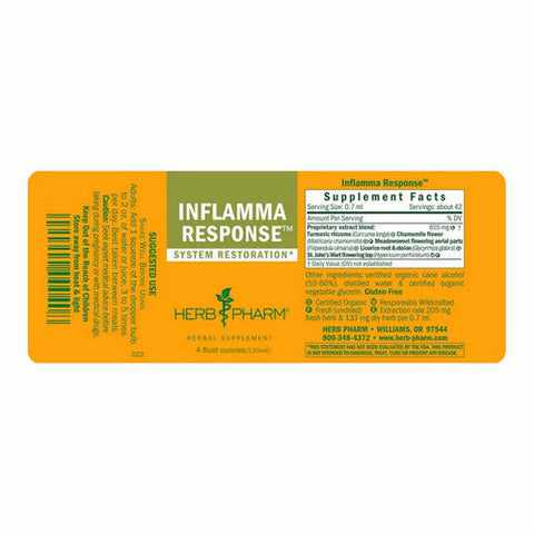 Herb Pharm, Inflamma Response, 4 oz Herb Pharm