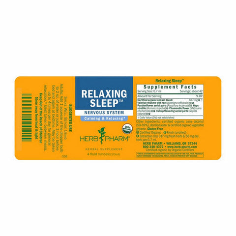 Herb Pharm, Relaxing Sleep, 4 oz Herb Pharm