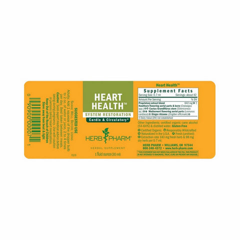 Herb Pharm, Healthy Heart, 1 Oz