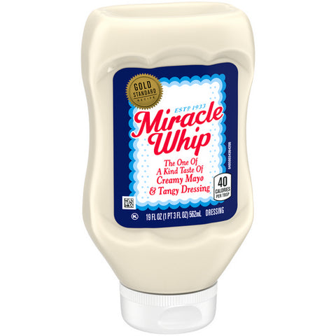 Kraft, Miracle Whip Original Dressing, 19 Oz (Case Of 8)