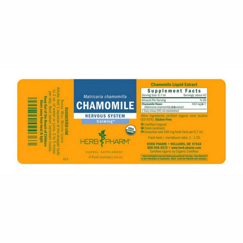 Herb Pharm, Chamomile, 4 Oz Herb Pharm
