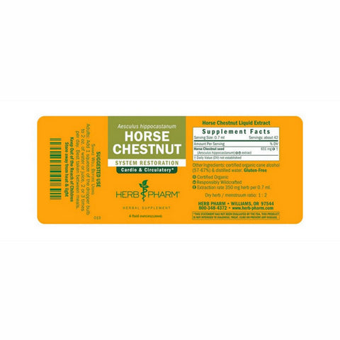 Herb Pharm, Horse Chestnut Extract, 4 Oz