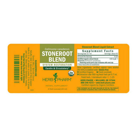 Herb Pharm, Stoneroot Blend, 4 oz Herb Pharm