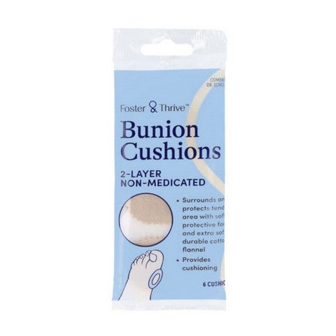 Foster And Thrive, Bunion Cushions 2-Layer Non- Medicated, 6 Count Foster And Thrive