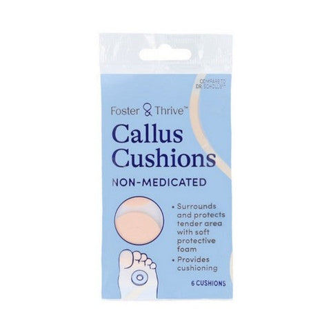 Foster And Thrive, Callus Cushions Non-Medicated, 6 Count Foster And Thrive