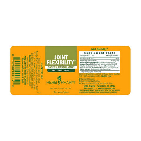 Herb Pharm, Joint Flexibility, 1 Oz Herb Pharm