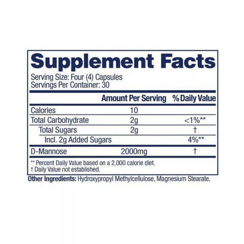 Azo, Cleanse + Protect D-Mannose Capsules for Urinary Tract Health, 120 Tablets Azo