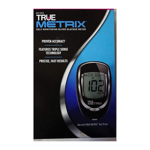 True Metrix, Self Monitoring Blood Glucose Meter, 1 Count