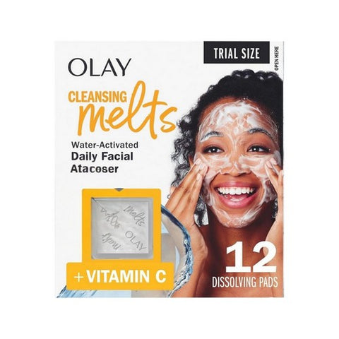 Olay, Facial Cleansing Melts Vitamin C, 12 Count