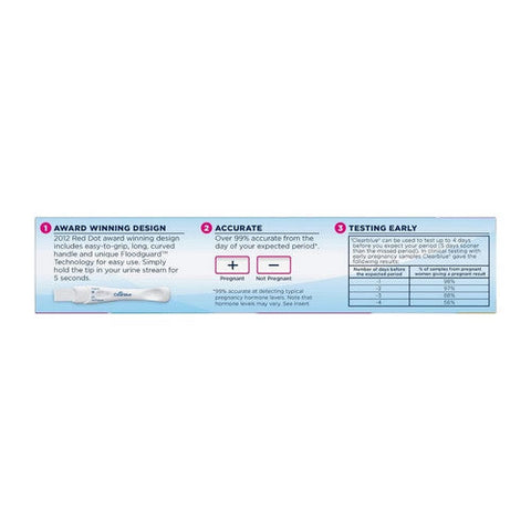 Clearblue, Rapid Detection Pregnancy Test, 1 Count Clearblue