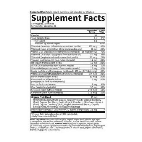 Garden of Life, Vitamin Code Women's Multi Cherry, 90 Count