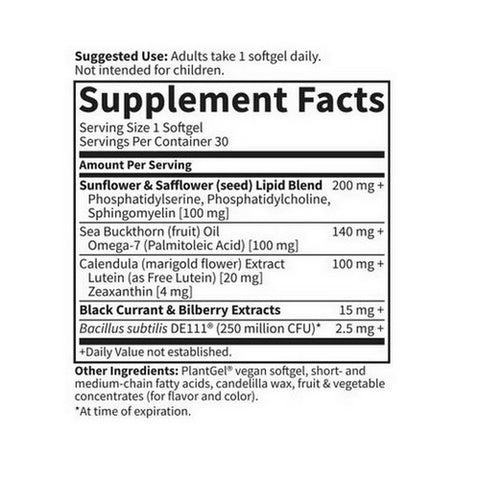 Garden of Life, Herbals Eye Health, 30 Count