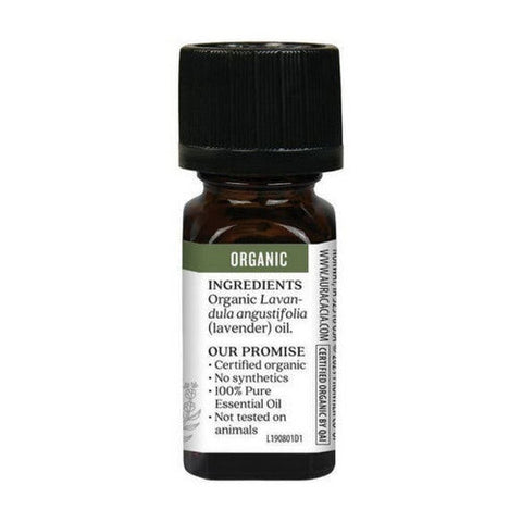 Aura Cacia, Aura Cacia Organic Lavender Essential Oil, 0.25 Oz Aura Cacia