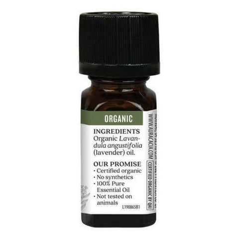 Aura Cacia, Aura Cacia Organic French Lavender Essential Oil, 0.25 Oz Aura Cacia