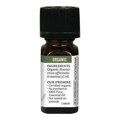Aura Cacia, Aura Cacia Organic Rosemary Verbenone Essential Oil, 0.25 Oz Aura Cacia