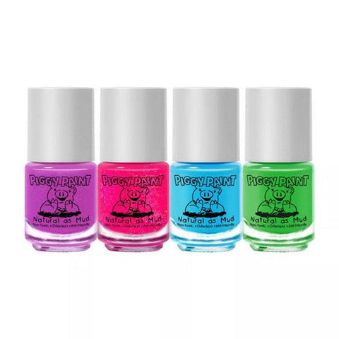 Piggy Paint, Piggy Paint Rainbow Nail Poilsh Box Set, 1 Count Piggy Paint