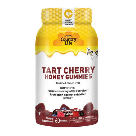 Country Life, Tart Cherry Honey Gummy, 60 Gummies